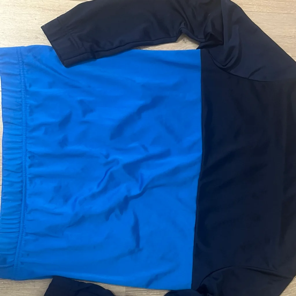 Adidas Jaqueta de Zíper Azul e Preto – Tamanho P – Excelente Condição – photo 3